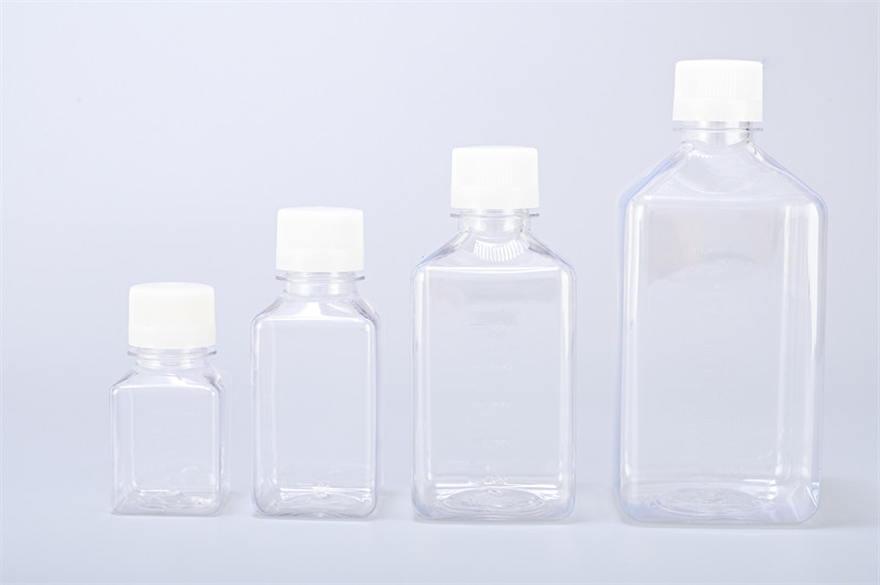 PET方形培养基瓶（血清瓶）- 泰州鑫联诚润生物技术有限公司